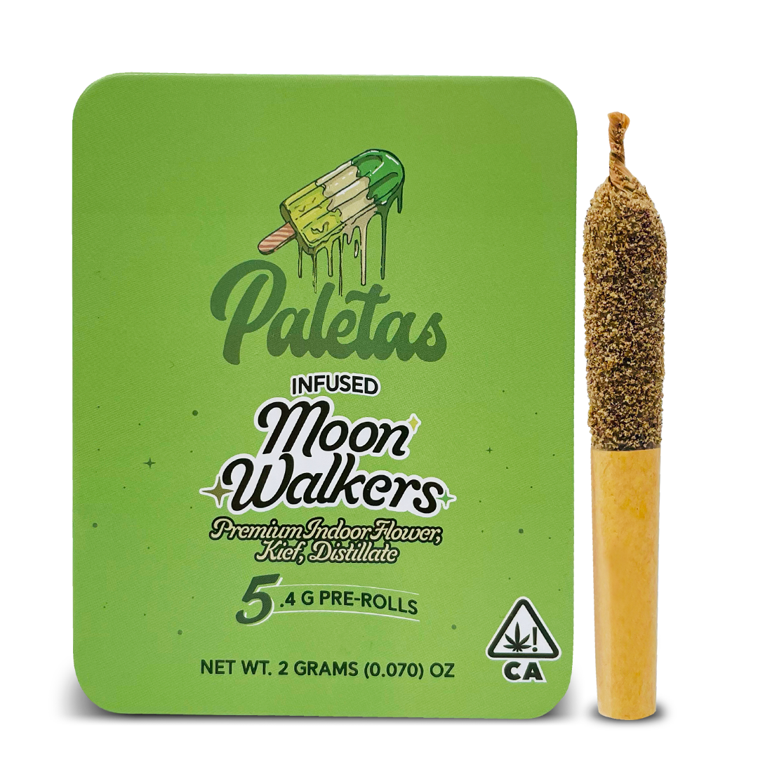 Paletas Apple Fritter Hybrid Moon Walkers Prerolls 5pk 2.5g