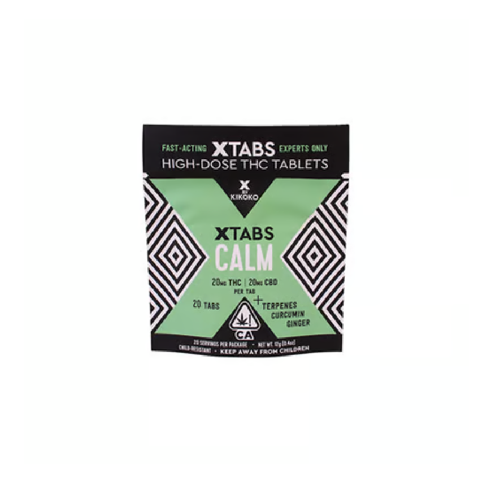 XTabs 1:1 Calm [20pk] (400mg CBD/400mg THC)