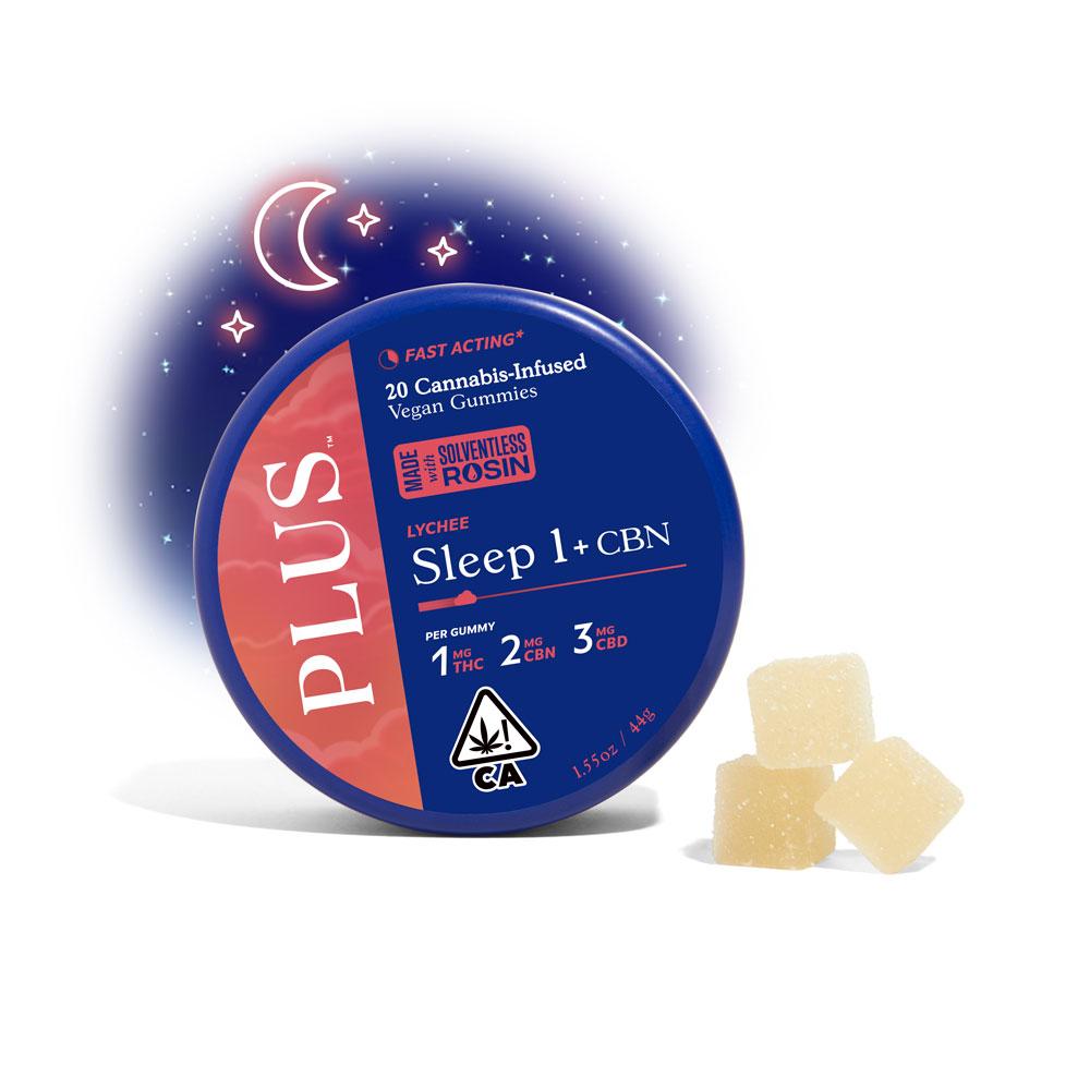 Lychee Sleep 1:2:3 Gummies [Solventless Rosin 20pk]