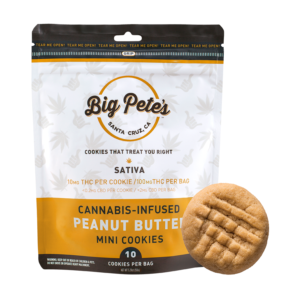 Peanut Butter - Sativa [10pk] (100mg)